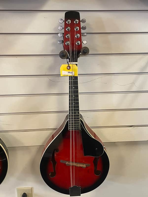 High Quality Chinese mandolin 2024-2025 - Red burst image 1