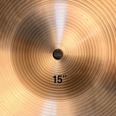 PAISTE 602 15” HEAVY Hihats IMMACULATE Cond! ULTRA CRISP! 1212 1358 g Don’t Pay $856 image 5