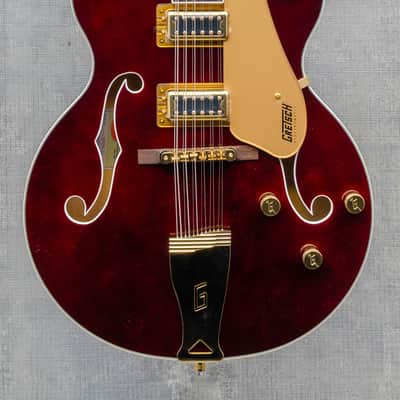 Gretsch G5422G-12 Electromatic Classic Hollow Body Double-Cut 12-String Walnut Stain Gold Hardware image 1