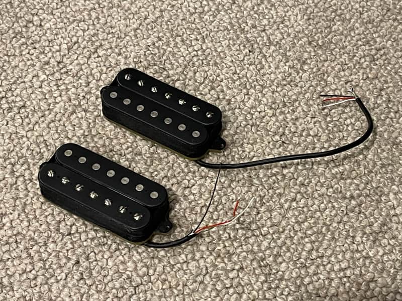 DiMarzio PAF7 7-String Humbucker Set Black image 1