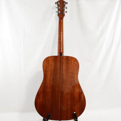 Project Repair 1970's Ventura V6 Square Shoulder Dreadnought Acoustic Guitar w/ Case image 13