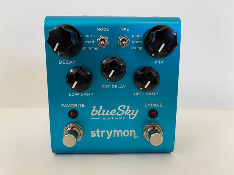 Strymon Blue Sky Reverberator V1 - Blue image 1