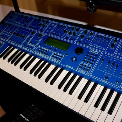 Oberheim OB-12 49-Key 12-Voice Synthesizer 2000 - Blue image 2