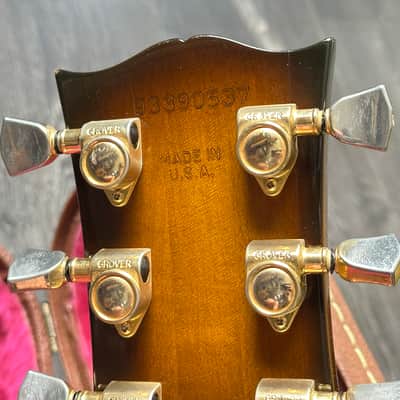 1990 Gibson ES-347 Flamed Maple Body Tobacco Burst with Original Case image 10