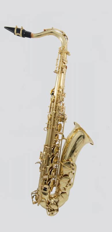 Oxford Bb Tenor Saxophone – Student Tenor Sax Outfit w/ Case, Mouthpiece & Reed image 1