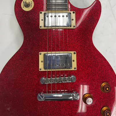 Epiphone Les Paul Standard Limited Edition 2000 Red Sparkle Flake image 4