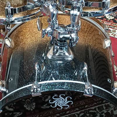 Sakae Osaka Heritage Evolved GEN2 Maple Shell Pack -  Black & Gold - 22", 10",12",13",14" & 16" image 5