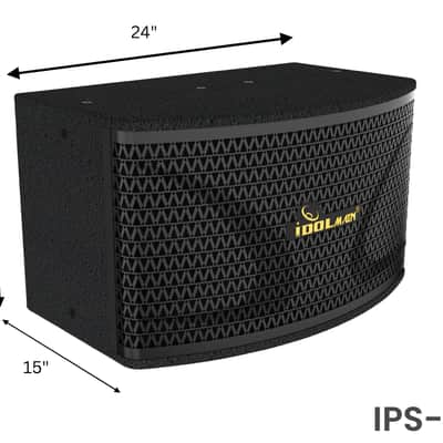 IDOLmain 8000W Pro Mixing Amplifier & 4000W Speakers & Dual Wireless Microphones Home Karaoke System image 8
