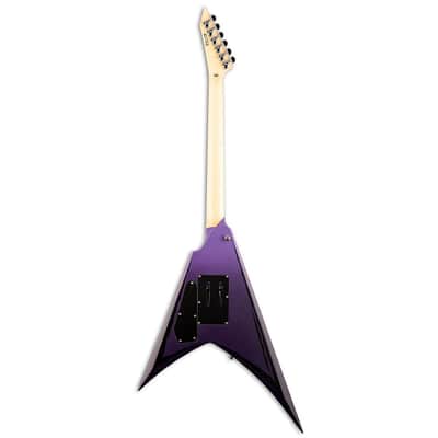 ESP LTD Alexi Ripped Sawtooth Purple Fade Satin image 2
