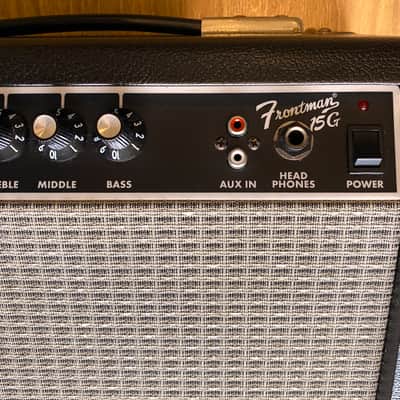 Fender Frontman 15G BlackFace Tone Combo Amplifier! 15-watt 2-Channel Guitar Amp! image 5