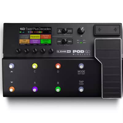 Line 6 POD GO WL Wireless Guitar Multi-effects Floor Processor image 1