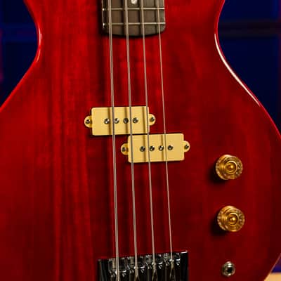 Washburn SB4R | Wing Series Scavenger Electric Bass, Trans Red. New with Full Warranty! image 7