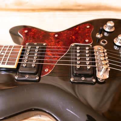 Mosrite Bluesbender 1970's Black image 14