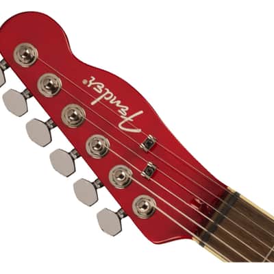 Used Fender Custom Telecaster FMT HH Crimson Red Trans w/ Laurel FB image 4