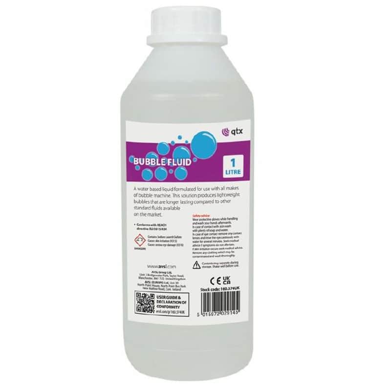 QTX Bubble Fluid (1L) image 1
