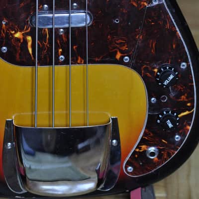 Maya Precision Bass 1970s 3 Color Sunburst image 1