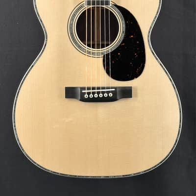 Martin Custom Shop 000 in Figured Black Walnut with Italian Alpine Spruce Top image 1