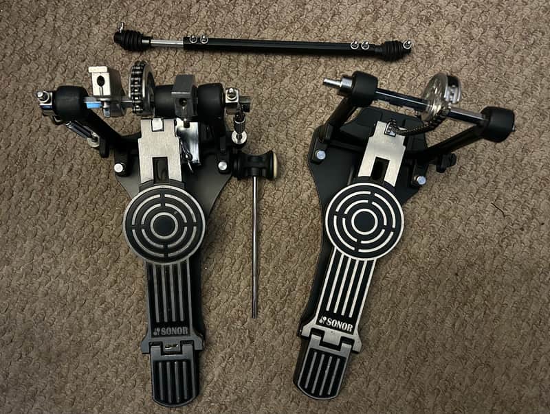 Sonor DOUBLE BASS DRUM PEDAL.....LEFT HANDED 2000's image 1