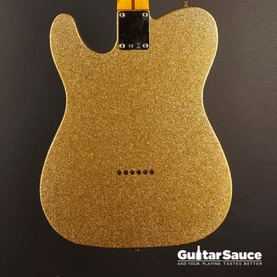 Fender Custom Shop ’52 Telecaster Journeyman Aged Gold Sparkle 2023 Used (Cod.1339UG) image 15