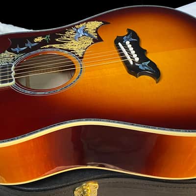 NEW! Gibson Custom Shop Dove - Doves In Flight - Made 2 Measure - Custom Ordered in Autumnburst Finish - Authorized Dealer - 5 lbs - G06614 image 18