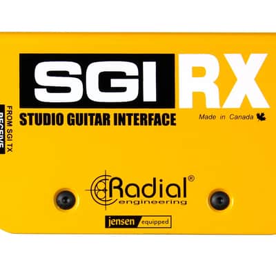 Radial Engineering SGI TX/RX Instrument Line Driver Guitar Interface image 6