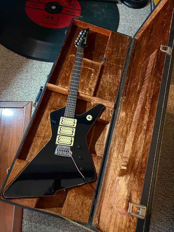 1983 Ibanez X Series DT-155 - Black - HSC