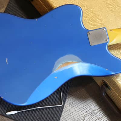 2024 Nash JM-63/MH Alder Electric Guitar Relic Lake Placid Blue + OHSC image 13