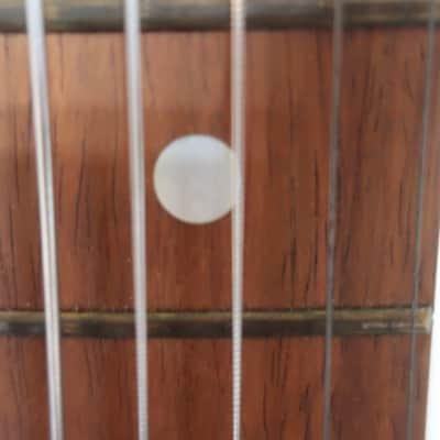 Vintage 1940s Regal Junior Jumbo Flattop Acoustic Guitar Project High Action & Chipped Kluson Tuner Buttons Lots Of Protentional Rare Original Chipboard Case & Case Candy image 9