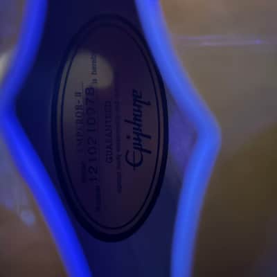 Epiphone Joe Pass Signature Emperor II 1994 - 2015 - Vintage Sunburst image 7