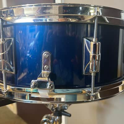 Taye RockPro 14"x5.5" Snare Drum - Blue (Used) image 2
