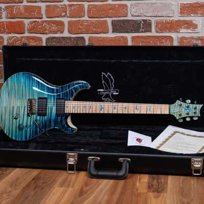 PRS Private Stock 24/08 #11222 Curly Maple Top in Sub Zero Dragons Breath 2024 w/OHSC image 2