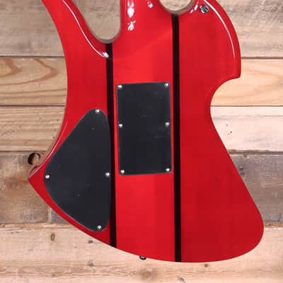 BC Rich Mockingbird Legacy ST Electric Guitar Transparent Red w/ Floyd Rose image 3