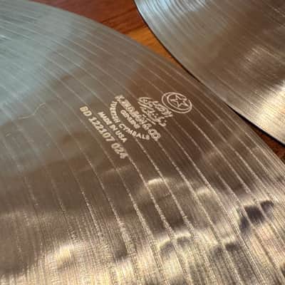 Zildjian 14" K Constantinople Light Hi-Hat Cymbals (Pair) 1999 - Present - Traditional image 4