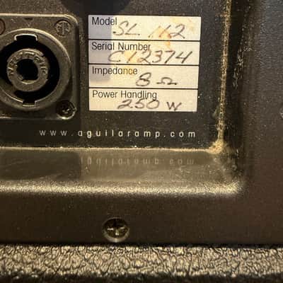 Aguilar SL 112 Super Lightweight Bass Cabinet (Black) Bild 4
