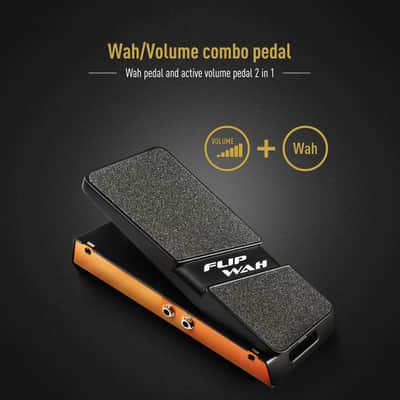 SONICAKE FlipWah Wahwah EFFECT & Active Volume Control Combo Pedal Full Size Metal Case QEP-10,price include the import duty for US buyer image 2