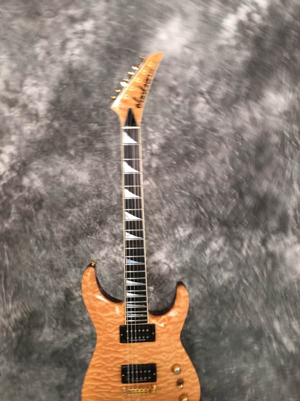 Jackson USA Soloist Slatq-h 2003 Natural Quilt Maple Top image 1