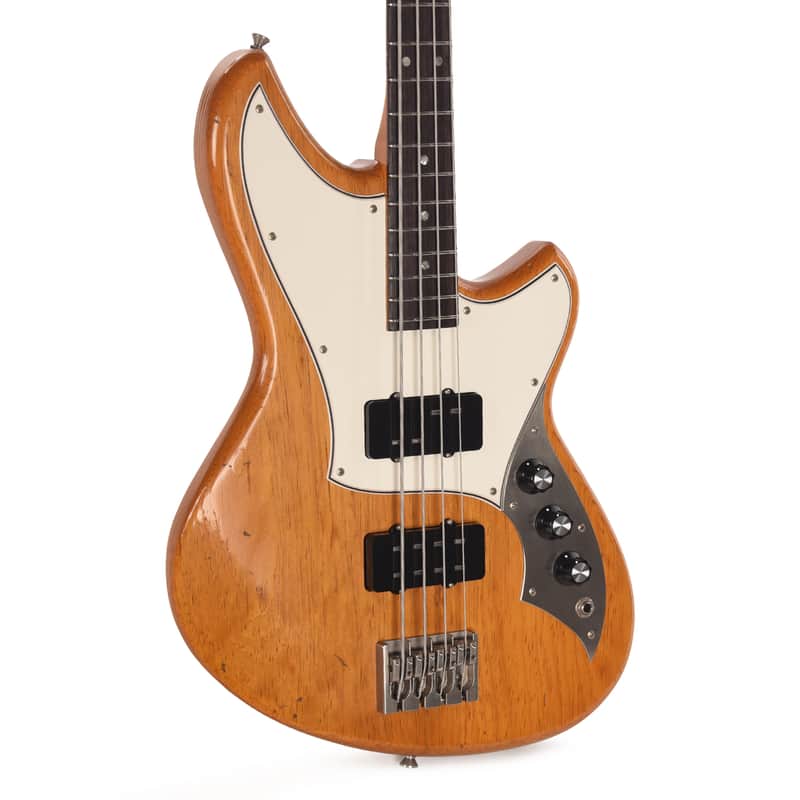 Novo Custom Ivorus Bass Amber Light Distress Amber w/Lollar | Reverb