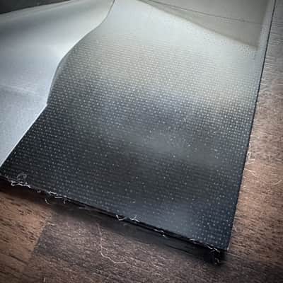 PREMIUM Fiberglass Pickguard Sheet – Black Semi-Matte, 2mm Thick, 30.5 × 23.5 cm image 2