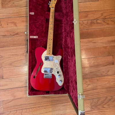 Fender AVRI '72 Telecaster Thinline 2011 - Candy Apple Red W/ Coma CuNiFe pickups image 12