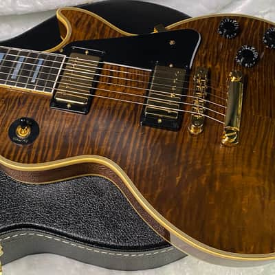 NEW! Gibson Dealer Select Custom Shop Les Paul Custom AAAAA Flamed Curly Maple Top - Authorized Dealer - Curly Monster Flame! WOW! 9.4 lbs - G07389 image 10