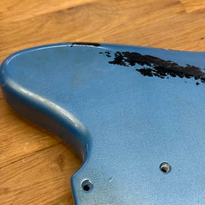 Kohlin Guitars JZ Offset replacement body Nitro Aged Lake Placid Blue Made in Sweden image 9