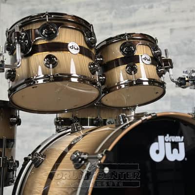DW Collectors VLT 333 Maple 6pc Drum Set Sycamore Ziricote image 2