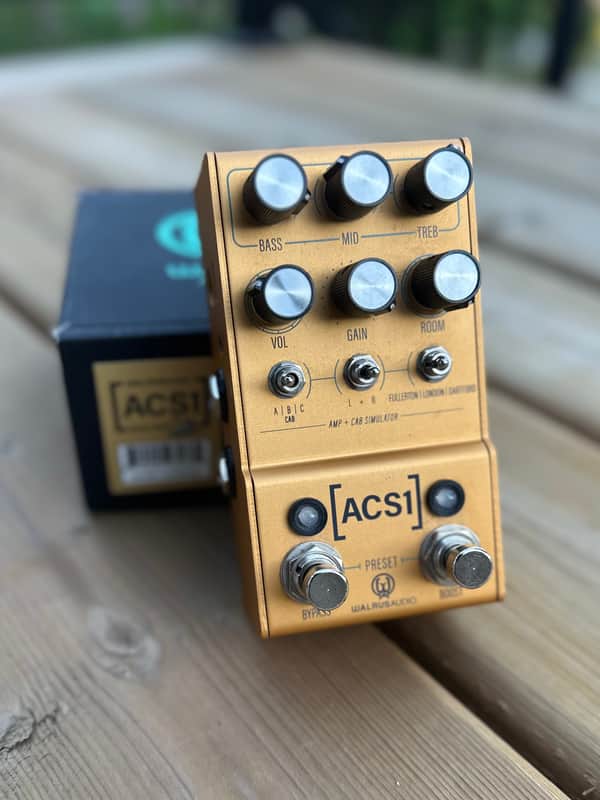 Walrus Audio Mako ACS1 Amp + Cab Simulator 2021 - 2024 - Gold image 1