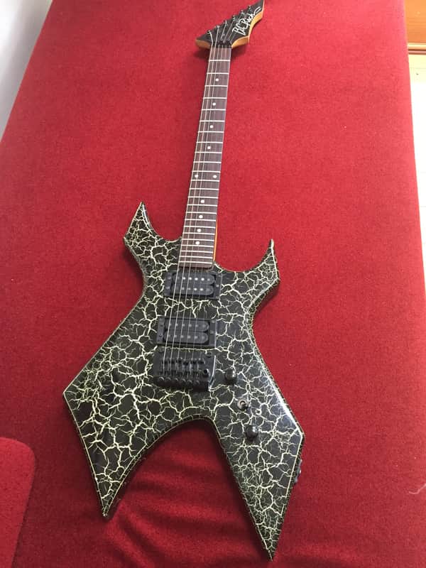 B.C. Rich Warlock Acrylic 1980's Crackle image 1