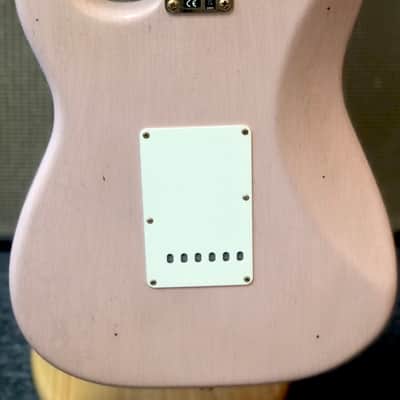Fender 1962 Fender Stratocaster Custom Shop Journeyman Relic Dirty Shell Pink – Bone Tone Pickups 2022 - shell pink image 7
