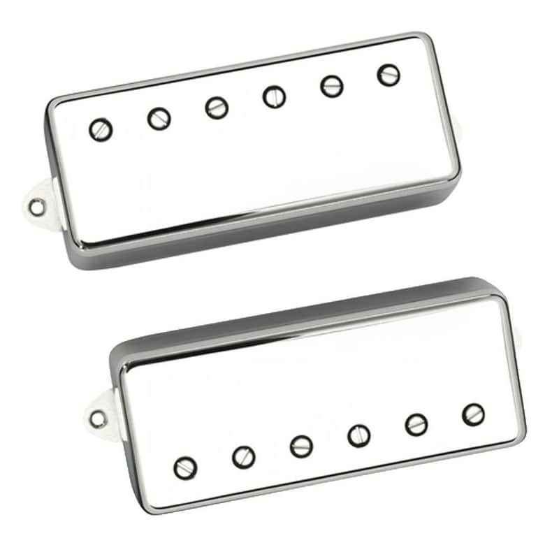 DiMarzio PG-13 Paul Gilbert Signature Mini Humbucker Neck & Bridge Set - chrome image 1