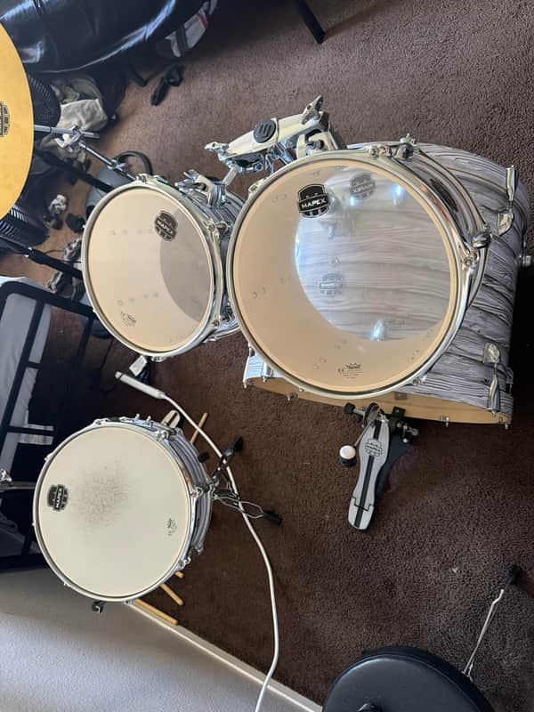 Mapex VE5294FTC Venus Rock 10x8/12x7/16x14/22x16/14x5" 5pc Drum Kit with Hardware 2022 - Present - Copper Metallic image 1