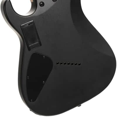 Cort KX507MS-NBB KX Series Pale Moon Ebony Top Mahogany Body Maple & Purple Heart 5-Ply Laminated Neck 7-String Multiscale Electric Guitar image 2