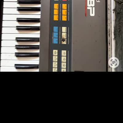 Roland JX-8P 61-Key Polyphonic Synthesizer with PG-800 Programmer 1984 - 1986 - Black