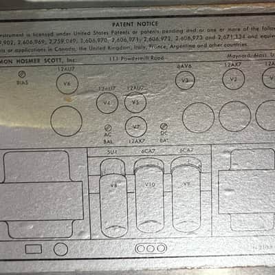 HH Scott 210F Dynaural Laboratory Mono Amplifier, Serviced & recapped, perfect working condition. image 11